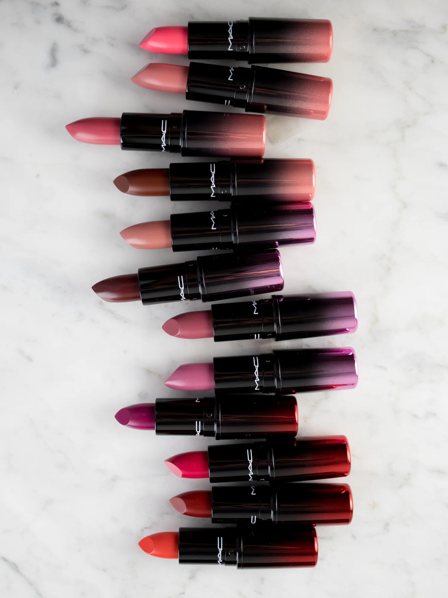 Mac love me lipstick swatches outlet
